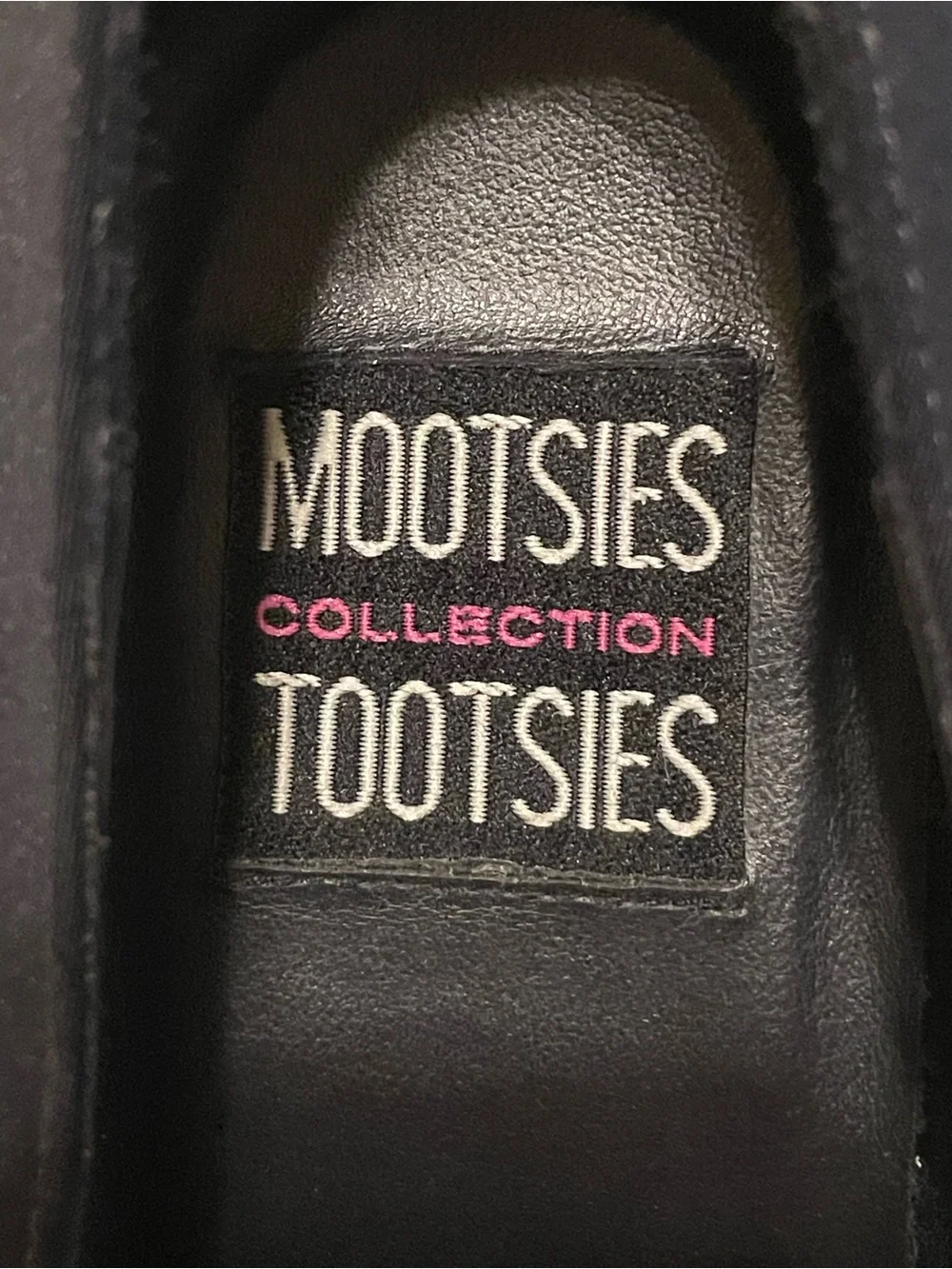 Mootsies Tootsies Black Slip-On Loafers